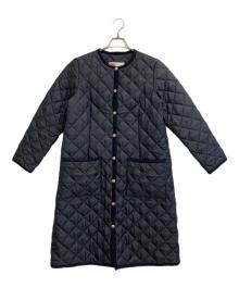 Traditional Weatherwear（トラディショナルウェザーウェア）の古着「ARKLEY LONG キルティングコート」｜ネイビー