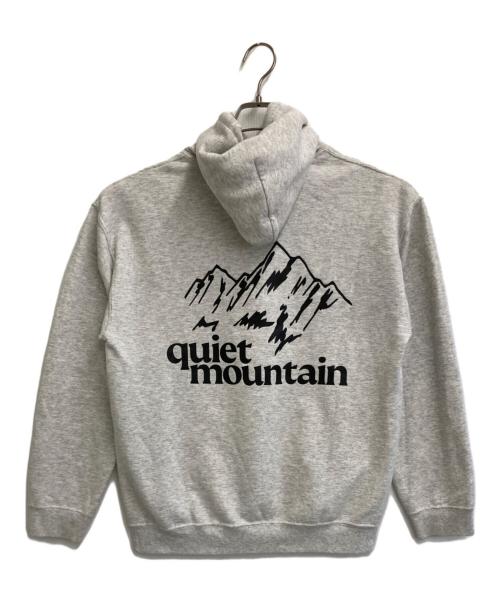 Creek（クリーク）Creek (クリーク) quiet mountain (クワイエット マウンテン) プルオーバーパーカー ライトグレー サイズ:不明の古着・服飾アイテム