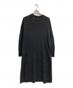 23区ニジュウサンク）の古着「【洗える】カシミヤブレンド ニットワンピース」｜グレー
