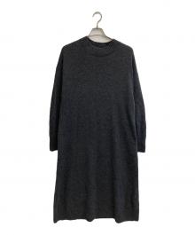 23区（ニジュウサンク）の古着「【洗える】カシミヤブレンド ニットワンピース」｜グレー
