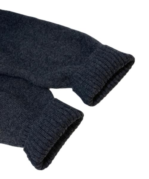 23区（ニジュウサンク）23区 (ニジュウサンク) 【洗える】カシミヤブレンド ニットワンピース グレー サイズ:SIZE 44の古着・服飾アイテム