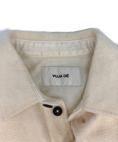 Vuja De（ヴジャデ）VUJA DE (ヴジャデ) MODERATO ALPACA WOOL OVERSHIRT ホワイト サイズ:SIZE 1の古着・服飾アイテム