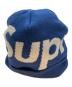 Supreme（シュプリーム）の古着「24AW big logo beanie」｜ブルー