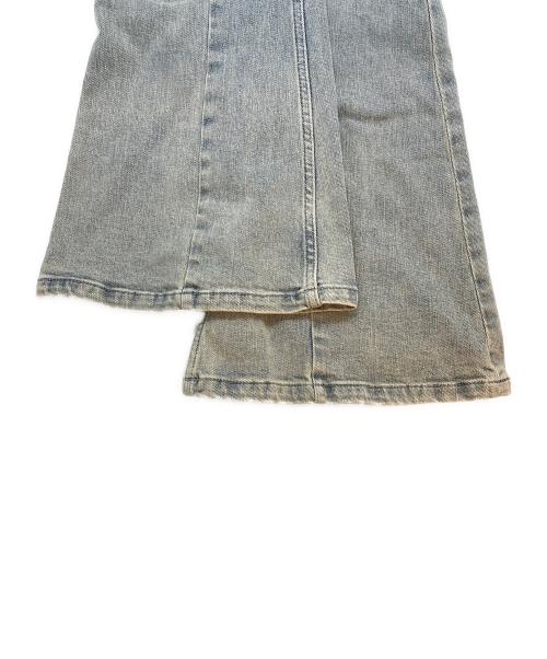 Resexxy（リゼクシー）Resexxy (リゼクシー) カットアウトリボンデニムパンツ ブルー サイズ:SIZE Sの古着・服飾アイテム