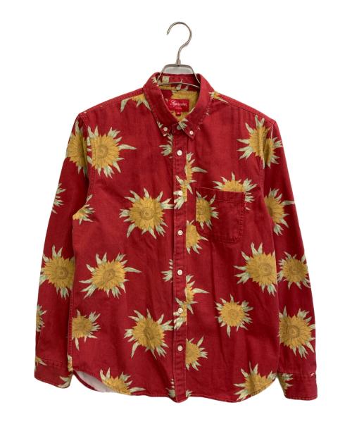 SUPREME（シュプリーム）SUPREME (シュプリーム) 15SS Sunflower Shirt レッド サイズ:SIZE Mの古着・服飾アイテム
