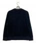 SUPREME (シュプリーム) 16AW velour crewneck ブラック サイズ:SIZE M：7000円