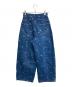 Lily Brown (リリーブラウン) MARY QUANT (マリークヮント) デイジー柄ワイドデニムパンツ ブルー サイズ:０：8000円