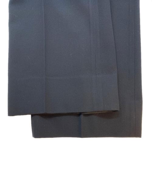 GUCCI（グッチ）GUCCI (グッチ) ウールスラックス ブラック サイズ:44の古着・服飾アイテム