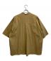 Graphpaper (グラフペーパー) Stretch Typewriter Stand Collar Short Yoke Sleeve Shirt ベージュ サイズ:SIZE Free：9000円