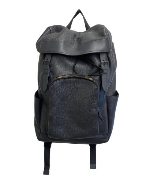 COACH（コーチ）COACH (コーチ) ヘンリーナッパレザー ネイビーの古着・服飾アイテム