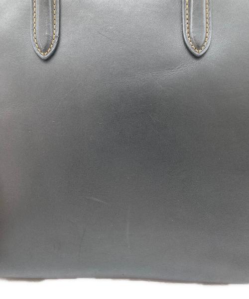 COACH（コーチ）COACH (コーチ) Dakotah Satchel With Whipstitch Handle ブラックの古着・服飾アイテム