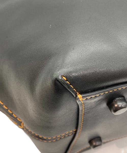 COACH（コーチ）COACH (コーチ) Dakotah Satchel With Whipstitch Handle ブラックの古着・服飾アイテム