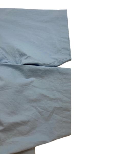 AURALEE（オーラリー）AURALEE (オーラリー) WASHED FINX TWILL BIG HALF SLEEVED SHIRT スカイブルー サイズ:SIZE 4の古着・服飾アイテム