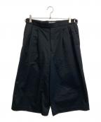 MARKAマーカ）の古着「TWO TUCK CROPPED TROUSERS」｜ブラック