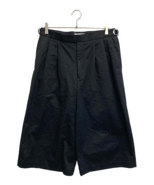 MARKA（マーカ）MARKA (マーカ) TWO TUCK CROPPED TROUSERS ブラック サイズ:SIZE 2の古着・服飾アイテム