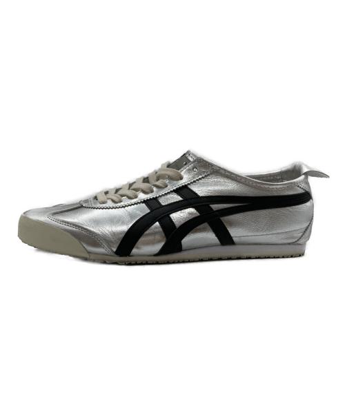 Onitsuka Tiger（オニツカタイガー）Onitsuka Tiger (オニツカタイガー) ローカットスニーカー シルバー サイズ:US9の古着・服飾アイテム