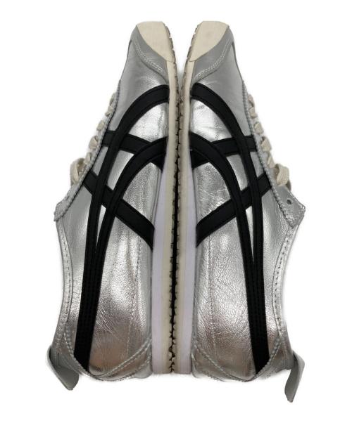 Onitsuka Tiger（オニツカタイガー）Onitsuka Tiger (オニツカタイガー) ローカットスニーカー シルバー サイズ:US9の古着・服飾アイテム