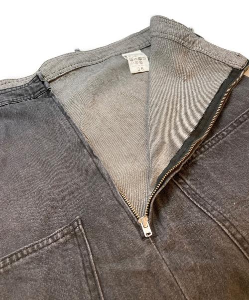 SLOBE IENA（スローブ イエナ）SLOBE IENA (スローブ イエナ) ナローフレアデニムジャンパースカート ブラック サイズ:SIZE S (36)の古着・服飾アイテム