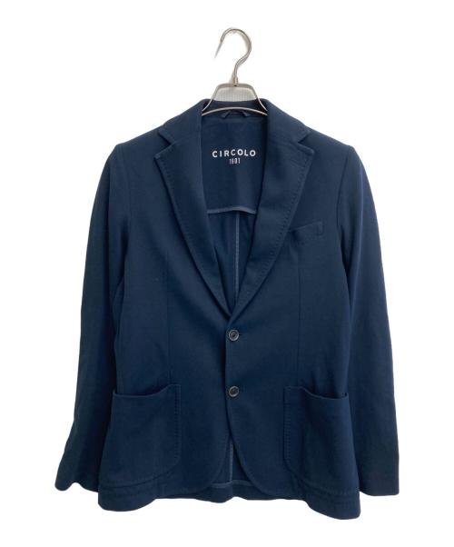 CIRCOLO 1901（チルコロ1901）CIRCOLO 1901 (チルコロ1901) テーラードジャケット ネイビー サイズ:SIZE 46の古着・服飾アイテム