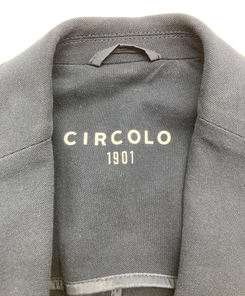 CIRCOLO 1901（チルコロ1901）CIRCOLO 1901 (チルコロ1901) テーラードジャケット ネイビー サイズ:SIZE 46の古着・服飾アイテム