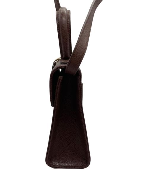 COACH（コーチ）COACH (コーチ) Gracie Bag ターンロック2WAYバッグ ブラウンの古着・服飾アイテム