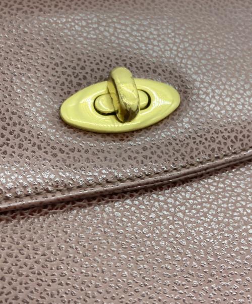 COACH（コーチ）COACH (コーチ) Gracie Bag ターンロック2WAYバッグ ブラウンの古着・服飾アイテム