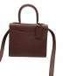 COACH (コーチ) Gracie Bag ターンロック2WAYバッグ ブラウン：35000円