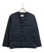 NANGA×Oshman'sナンガ×オッシュマンズ）の古着「INNER DOWN CARDIGAN」｜ブラック