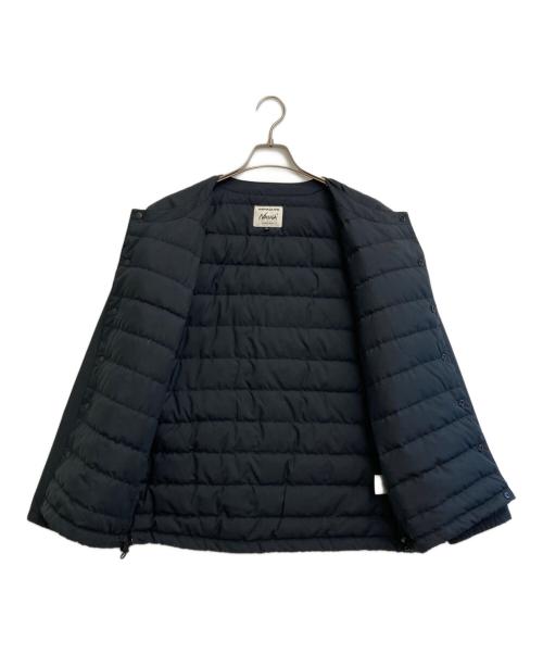 NANGA（ナンガ）NANGA (ナンガ) Oshman's (オッシュマンズ) INNER DOWN CARDIGAN ブラック サイズ:SIZE Mの古着・服飾アイテム