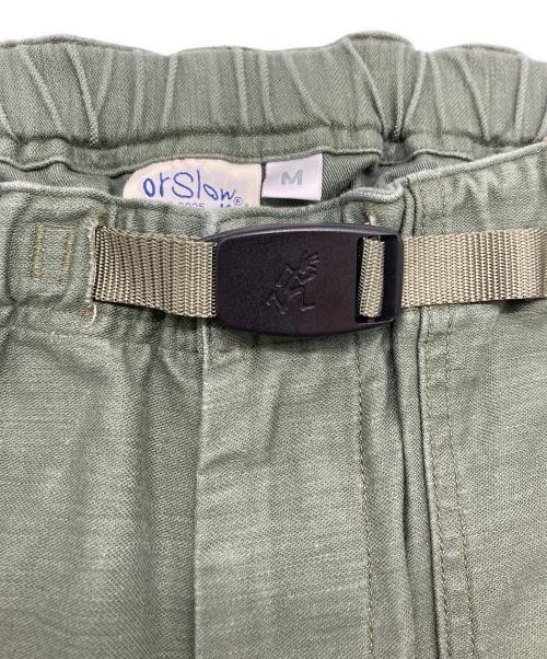 orSlow（オアスロウ）orSlow (オアスロウ) GRAMICCI (グラミチ) 別注ベイカーパンツ オリーブ サイズ:SIZE Mの古着・服飾アイテム