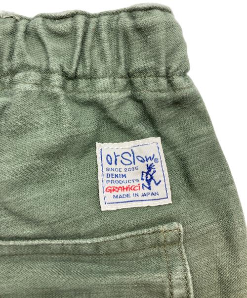 orSlow（オアスロウ）orSlow (オアスロウ) GRAMICCI (グラミチ) 別注ベイカーパンツ オリーブ サイズ:SIZE Mの古着・服飾アイテム