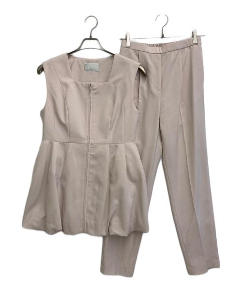 CELFORD（セルフォード）CELFORD (セルフォード) バルーンペプラムセットアップ ピンク サイズ:SIZE 38の古着・服飾アイテム