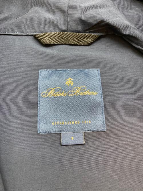 BROOKS BROTHERS（ブルックスブラザーズ）BROOKS BROTHERS (ブルックスブラザーズ) コットンナイロンフーデッドコート ネイビー サイズ:Sの古着・服飾アイテム