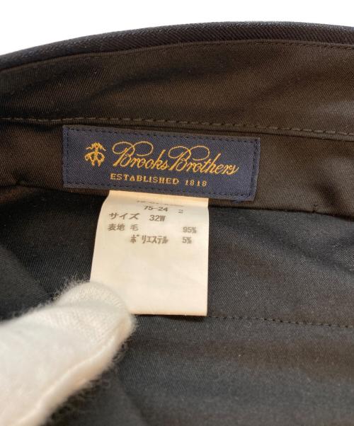BROOKS BROTHERS（ブルックスブラザーズ）BROOKS BROTHERS (ブルックスブラザーズ) ウールストライプセットアップスーツ ネイビー サイズ:SIZE 38SHT / 32Wの古着・服飾アイテム