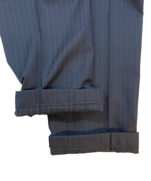 BROOKS BROTHERS（ブルックスブラザーズ）BROOKS BROTHERS (ブルックスブラザーズ) ウールストライプセットアップスーツ ネイビー サイズ:SIZE 38SHT / 32Wの古着・服飾アイテム