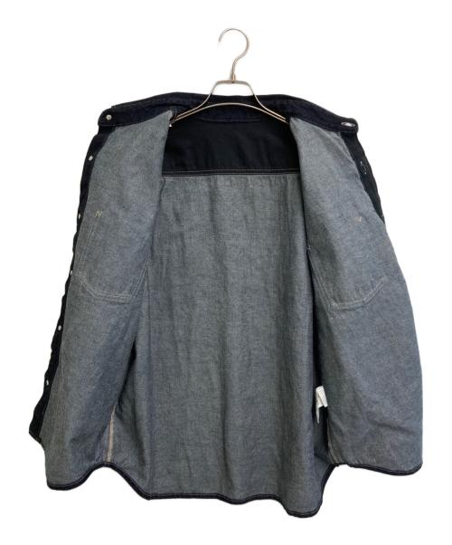 UPCYCLELINO（アップサイクルリノ）UPCYCLELINO (アップサイクルリノ) BASIC デニムシャツジャケット インディゴ サイズ:1の古着・服飾アイテム