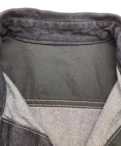 UPCYCLELINO（アップサイクルリノ）UPCYCLELINO (アップサイクルリノ) BASIC デニムシャツジャケット インディゴ サイズ:1の古着・服飾アイテム
