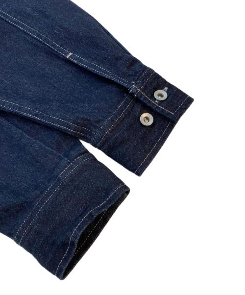 UPCYCLELINO（アップサイクルリノ）UPCYCLELINO (アップサイクルリノ) BASIC デニムシャツジャケット インディゴ サイズ:1の古着・服飾アイテム