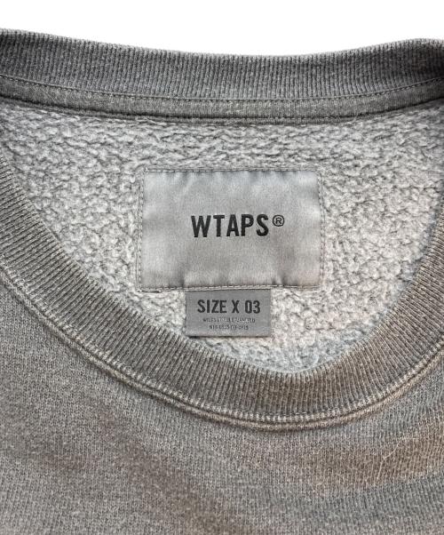 WTAPS（ダブルタップス）WTAPS (ダブルタップス) SIGN-OD SWEATER グレー サイズ:X03の古着・服飾アイテム