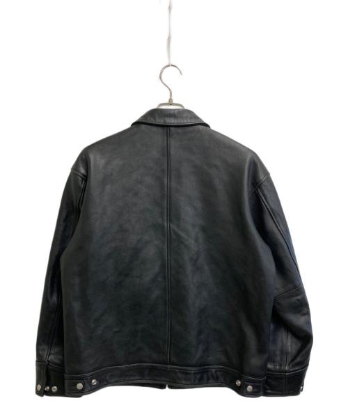 Schott（ショット）Schott (ショット) LEATHER TRUCKER JACKET ブラック サイズ:Mの古着・服飾アイテム