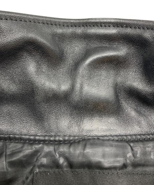 Schott（ショット）Schott (ショット) LEATHER TRUCKER JACKET ブラック サイズ:Mの古着・服飾アイテム