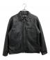 Schott（ショット）の古着「LEATHER TRUCKER JACKET」｜ブラック