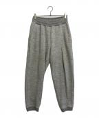 JACKMANジャックマン）の古着「GG Sweat Rib Pants」｜グレー