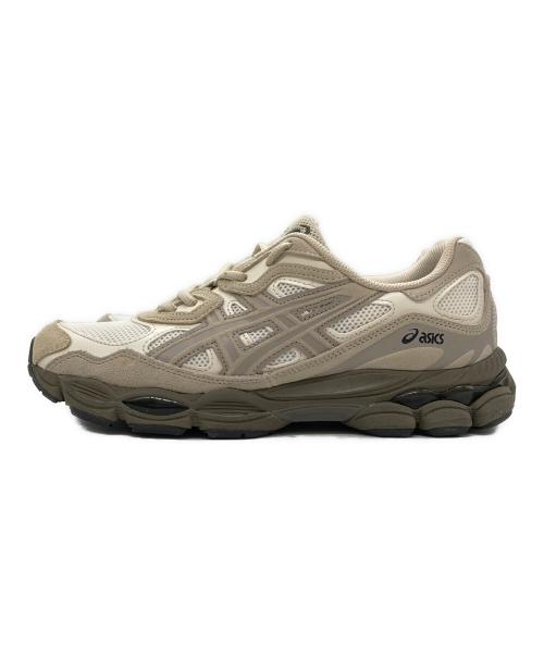 asics（アシックス）asics (アシックス) GEL-NYC Cream Putty ホワイト×ベージュ サイズ:US8 1/2の古着・服飾アイテム