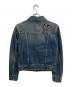 Saint Laurent Paris (サンローランパリ) ダメージ加工デニムジャケット インディゴ サイズ:XS：30000円
