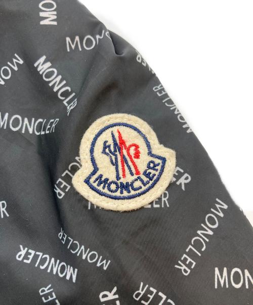 MONCLER（モンクレール）MONCLER (モンクレール) GIDAYUロゴプリントフード付きナイロンジャケット ブラック サイズ:1の古着・服飾アイテム