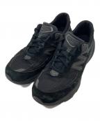 NEW BALANCEニューバランス）の古着「990 ローカットスニーカー」｜ブラック