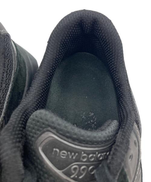 NEW BALANCE（ニューバランス）NEW BALANCE (ニューバランス) 990 ローカットスニーカー ブラック サイズ:US8 1/2の古着・服飾アイテム