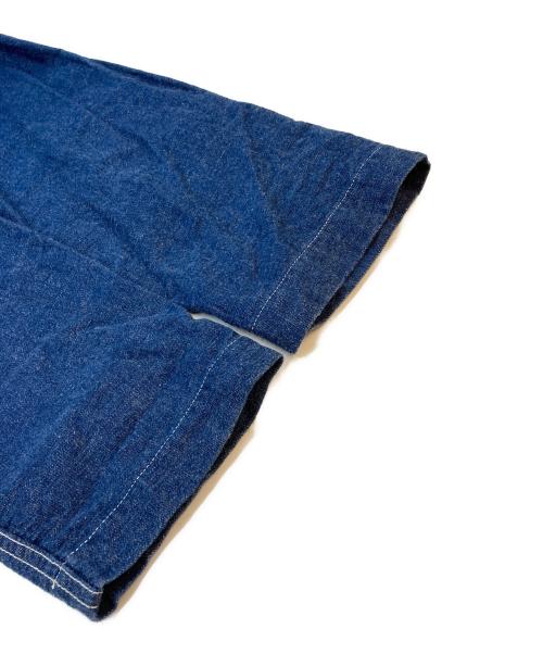 orSlow（オアスロウ）orSlow (オアスロウ) コットンサルベージフードロングワンピース ブルー サイズ:SIZE Freeの古着・服飾アイテム