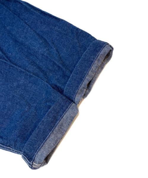 orSlow（オアスロウ）orSlow (オアスロウ) コットンサルベージフードロングワンピース ブルー サイズ:SIZE Freeの古着・服飾アイテム